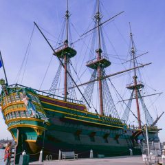 Ballade en Bateau, le long des canaux d’Amsterdam